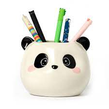 CERAMIC PEN HOLDER - DESK FRIENDS - PANDA